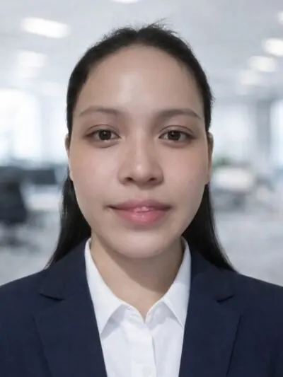 Abigail Canque, a participant in the TranScience Virtual Assistant Program